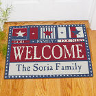 God Family Country Welcome Doormat